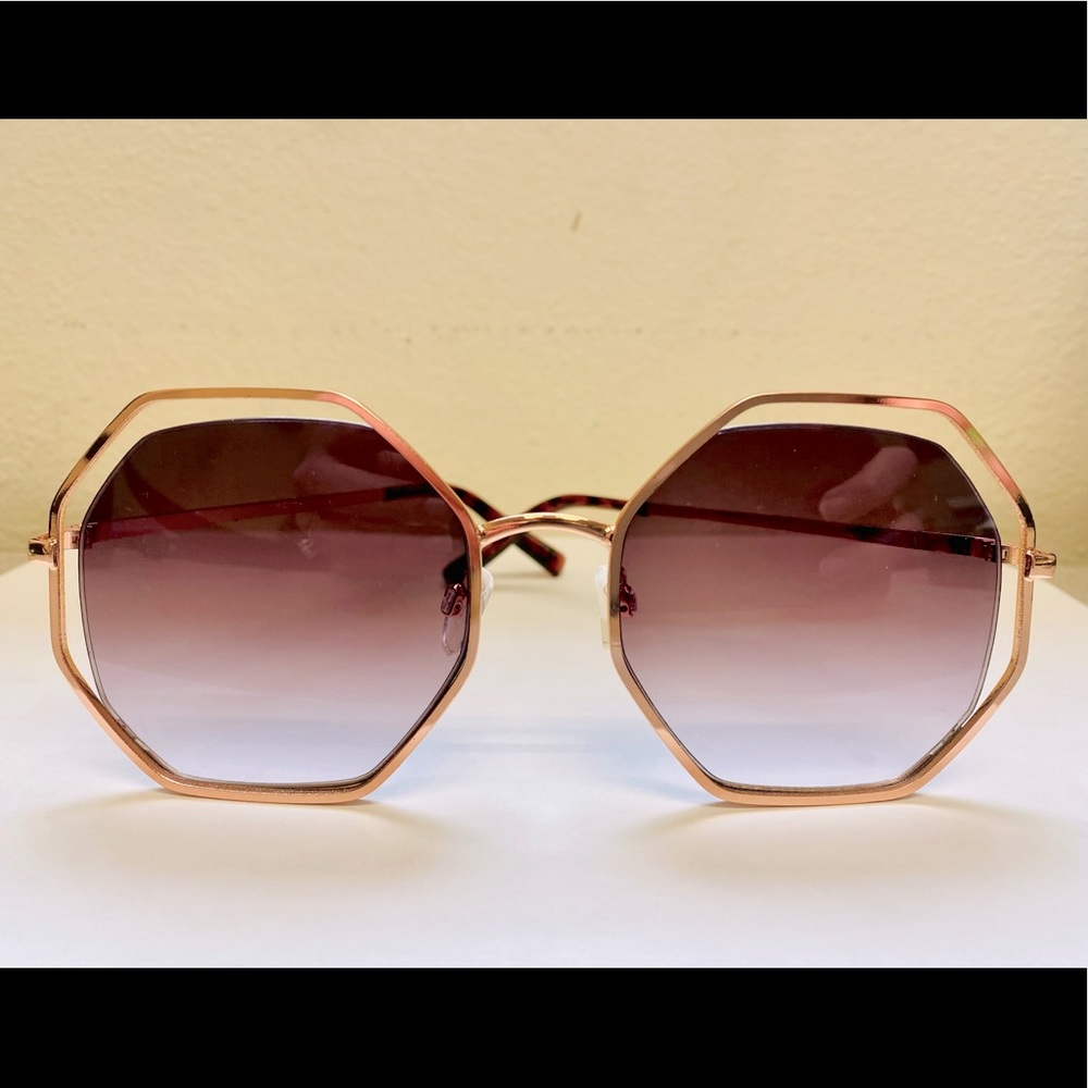 Rose Gold Sunglasses